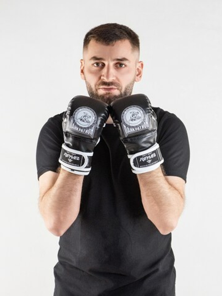 Перчатки для мма Reyvel Панкратион (черные)