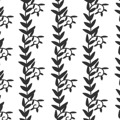 Бесшовный принт c ветками