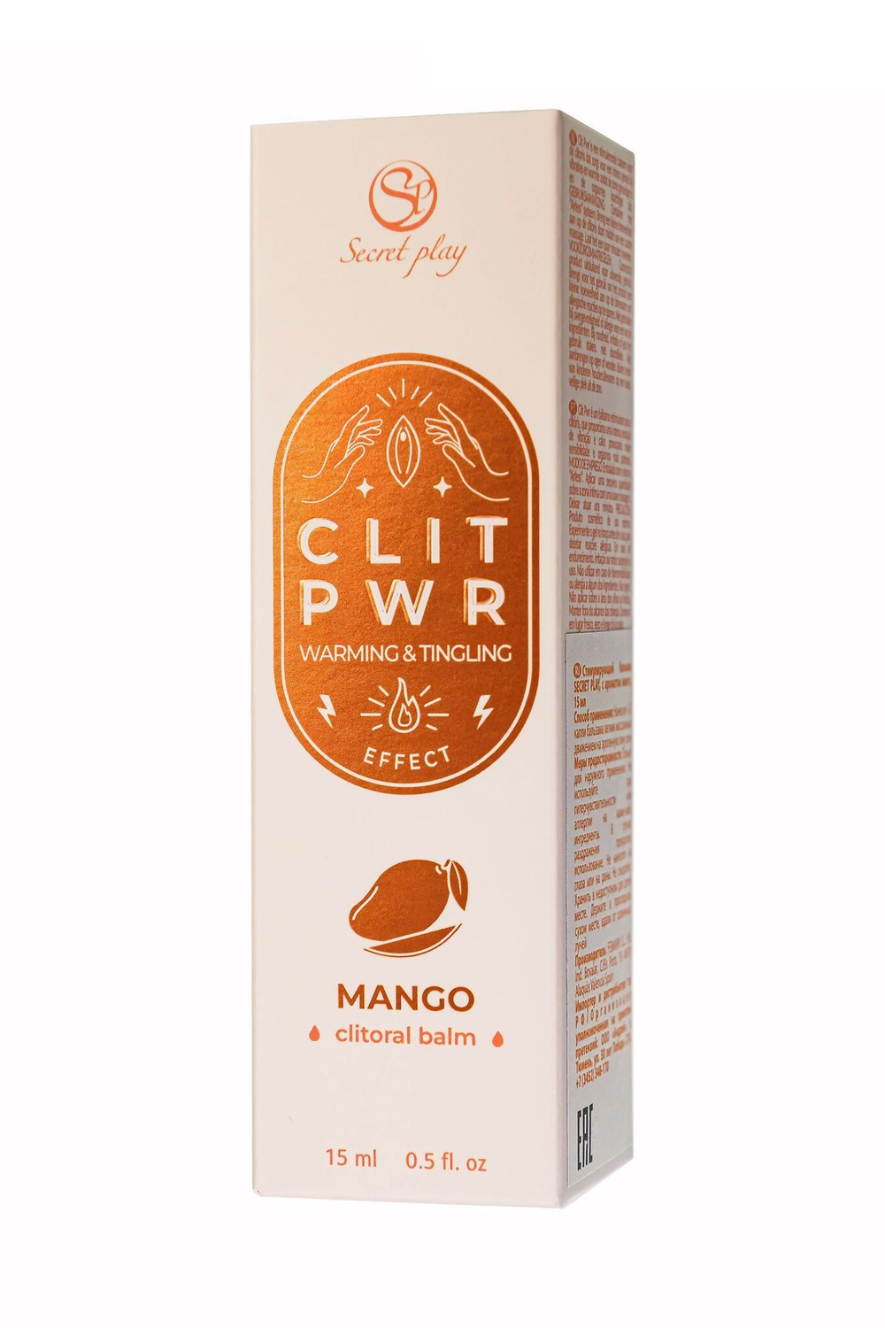 Стимулирующий бальзам для клитора Clit Pwr с ароматом манго
