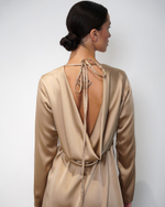 Платье "Утонченная" в песочном