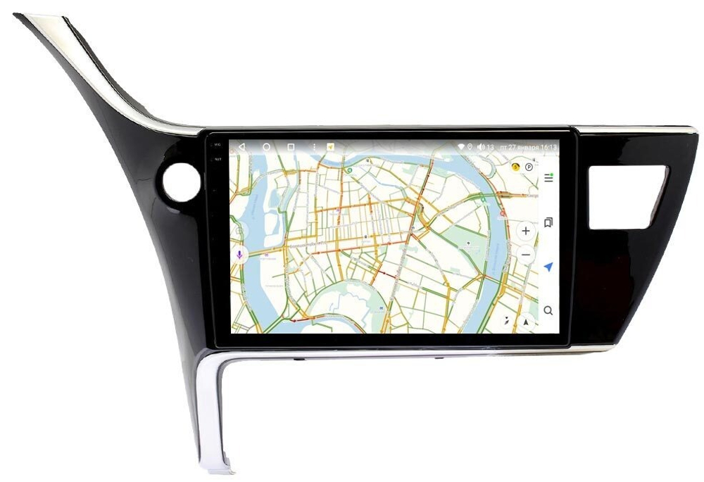 Магнитола для Toyota Corolla E180 2016-2018 - Vaycar VA77-3307-2K на Android 13, 8-ядер, 2K QLED, ТОП процессор, CarPlay,4G SIM-слот