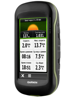 Портативный навигатор Garmin Montana 610t