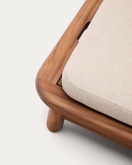 Шезлонг двойной Turqueta из дерева La Forma Испания