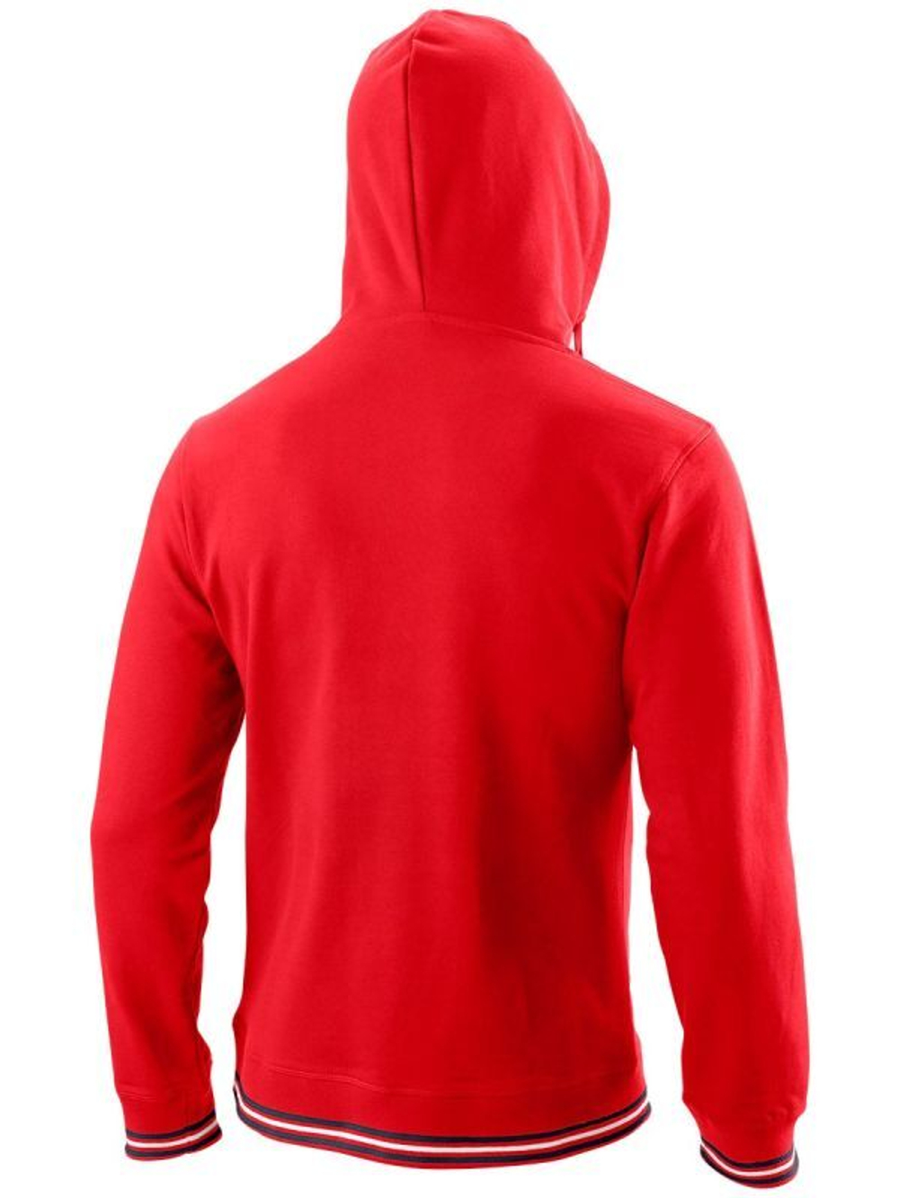 Куртка теннисная Wilson Chi Script PO Hoody-Slimfit M - wilson red