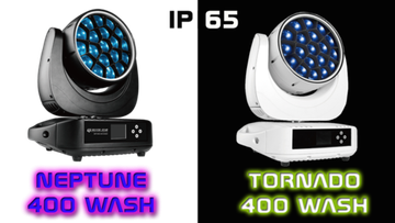 SILVER STAR NEPTUNE 400 WASH [SS672XCEM] вращающаяся голова Wash, 380Вт