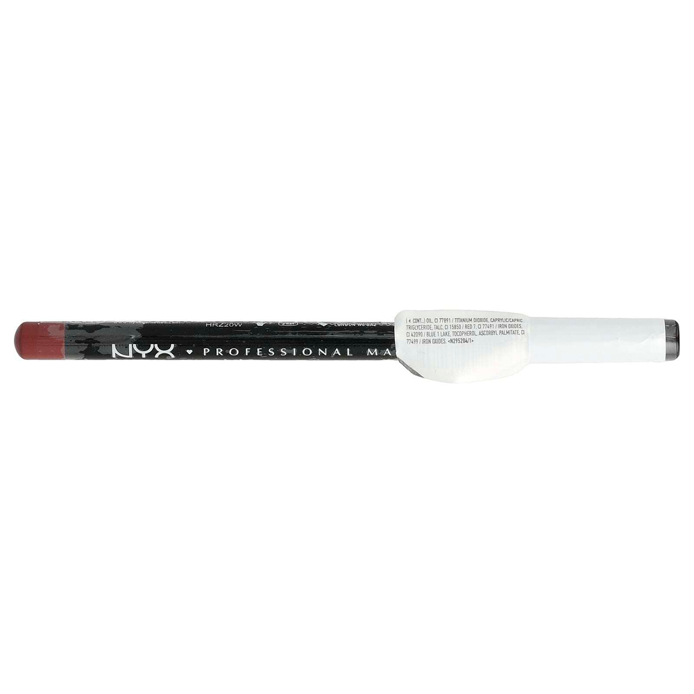 NYX Professional Makeup, Slim Lip Pencil, 828 Ever, 1,04 г (0,03 унции)
