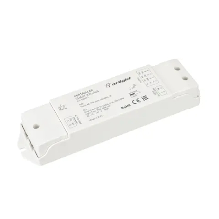 Контроллер SMART-K24-RGB (230V, 3x1A, 2.4G) (Arlight, IP20 Пластик, 5 лет) 028293