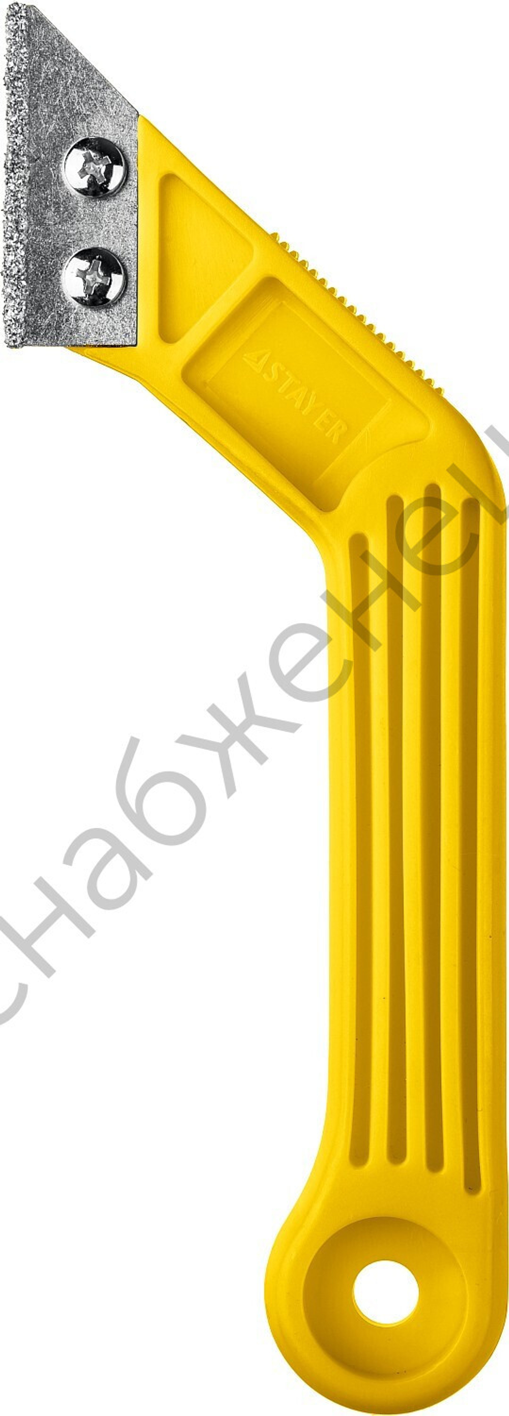 STAYER 200 мм, карбид вольфрама, Скребок по кафелю (33415)