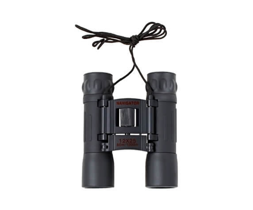 Бинокль Navigator 12x25, черный - фото 3