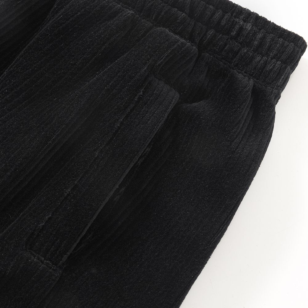 Шорты Ymkashix велюровые  черные