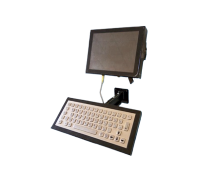 Промышленный монитор с клавиатурой БОИ-М2К