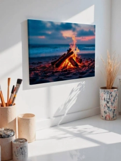 Картина на стену 40 X 50 Костер