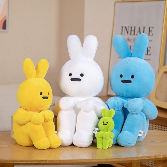 Мягкая игрушка Кролик "ThinKing's Rabbit" желтый, 28 см