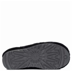 UGG Hailey Fluff Slippers Black