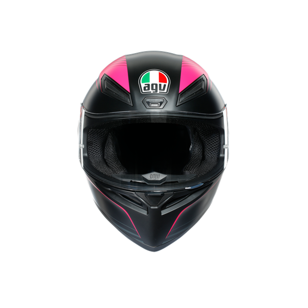 AGV K1 WARMUP Multi PLK Black/pink