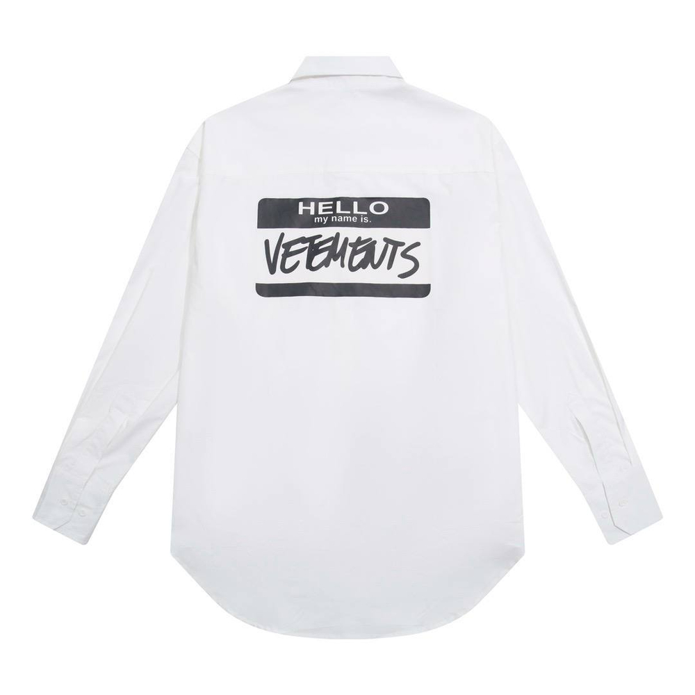 Рубашка Vetements, арт. 480301034