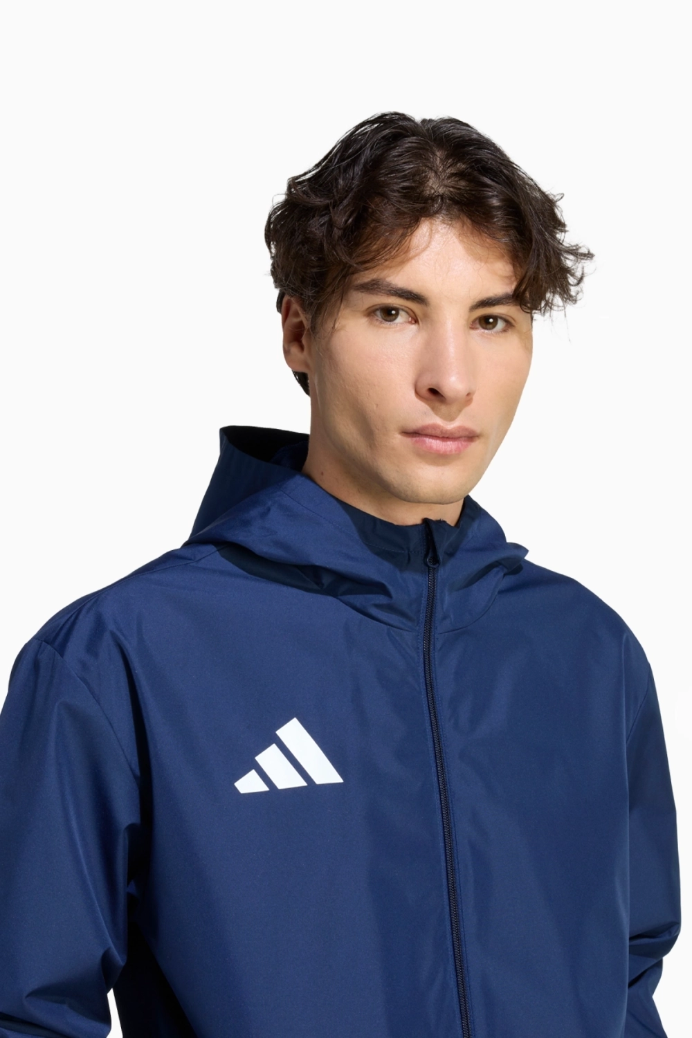 Куртка adidas Entrada 26 All Weather - темно-синий