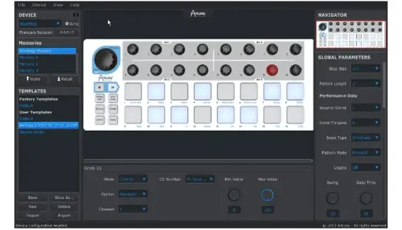 Arturia BeatStep White
