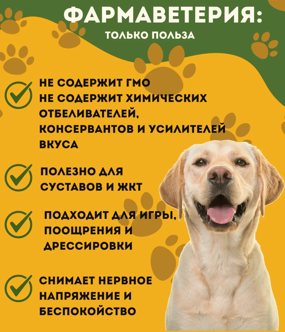 Фармаветерия.Пятачки свиные ПЭТ мини 45 г