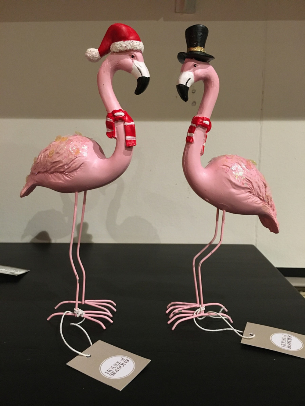 Фламинго 15х4х25см House of Seasons розовый в ассортименте 2 вида