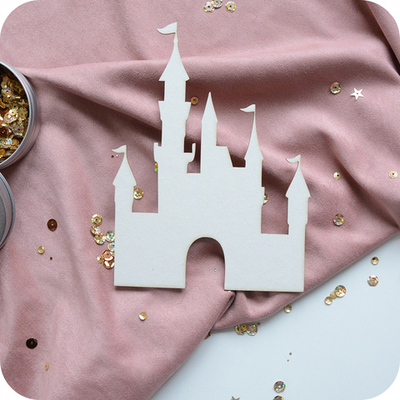 Заготовка для тиснения "Замок"