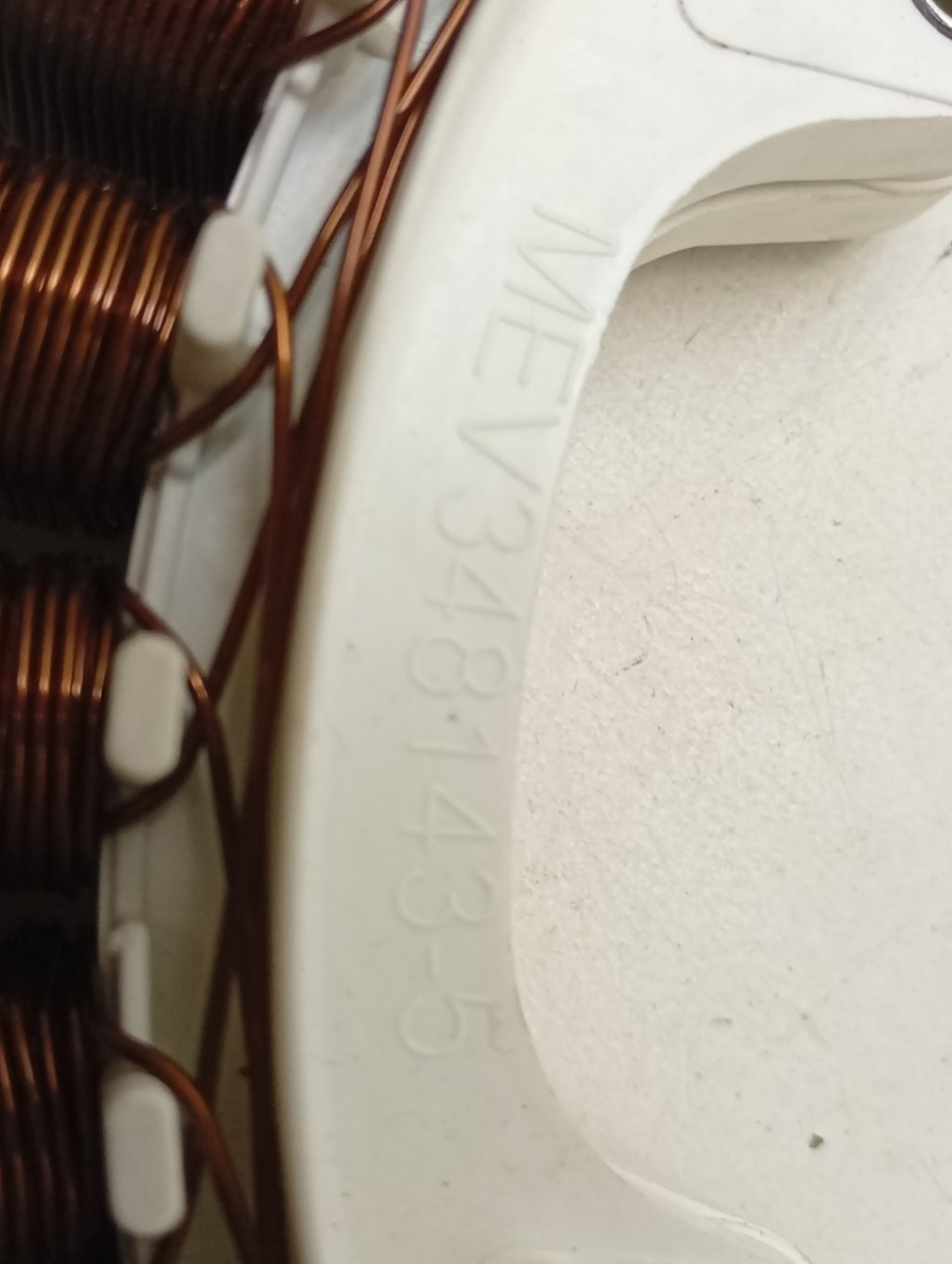 F1029NDR кт74 Статор двигателя для стиральной машины LG MEV348143-5 б/у