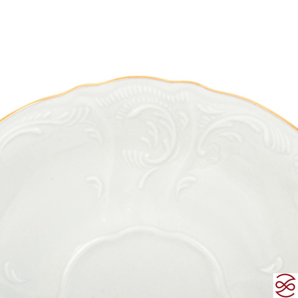 Чайный сервиз на 6 персон Bernadotte Белый узор 17 предметов