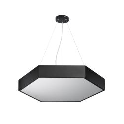 Светильник LED ЭРА Geometria SPO-121-W-40K-038 Hexagon 38Вт 4000К 4000Лм IP40 600*600*80 белый подвесной