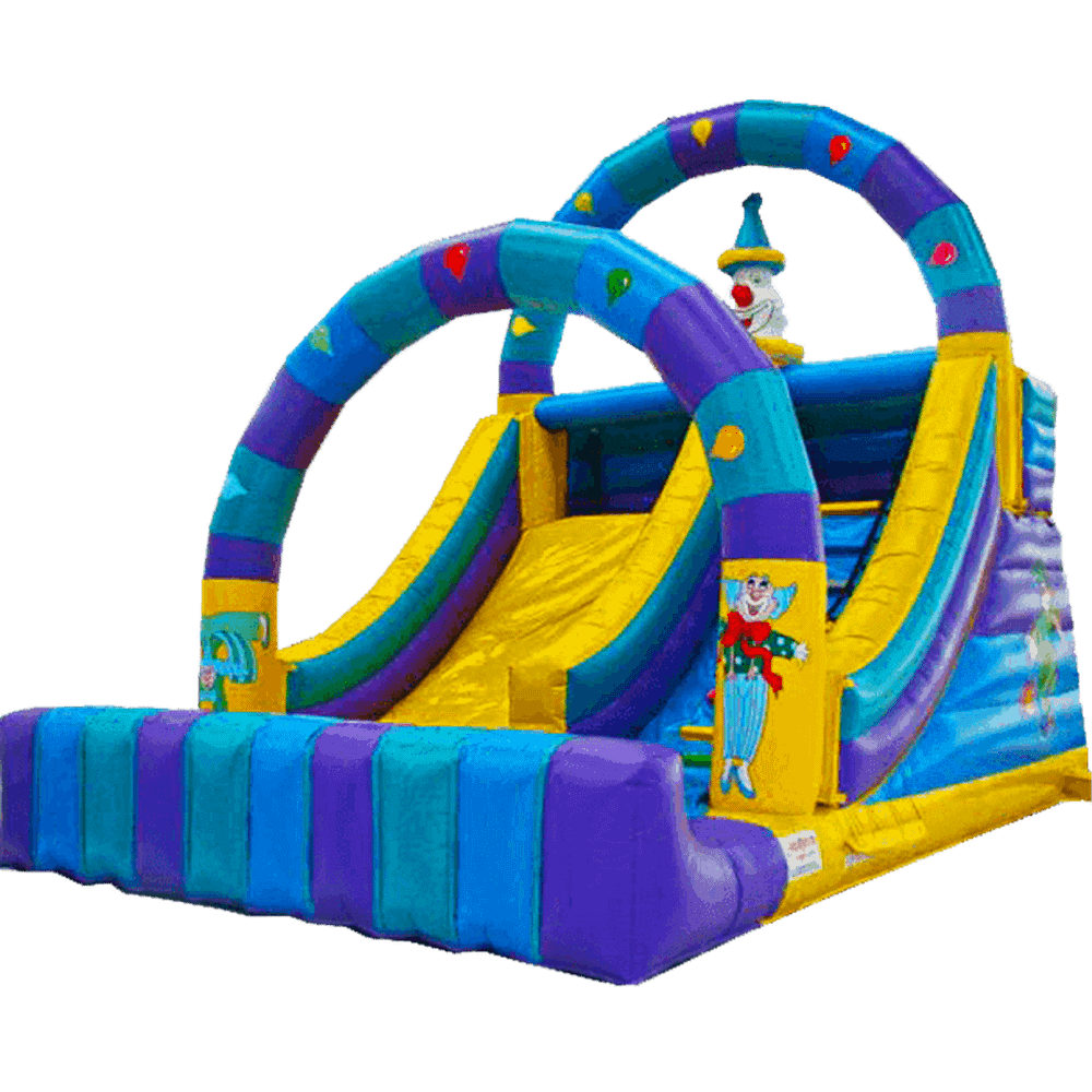 Детский надувной батут-горка "Шапито"