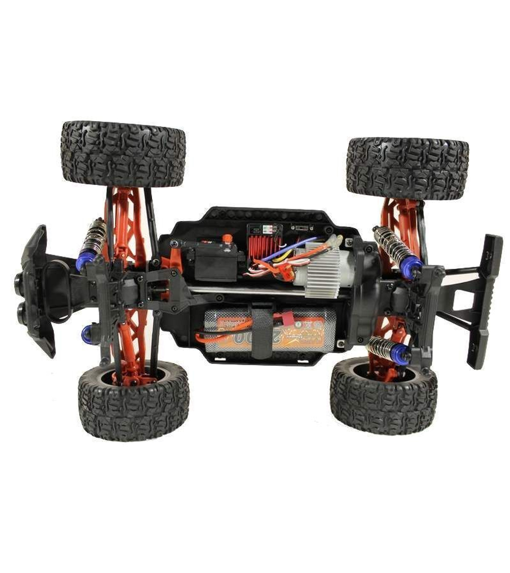 Радиоуправляемый монстр Remo Hobby MMAX UPGRADE (красный) 4WD 2.4G 1/10 RTR