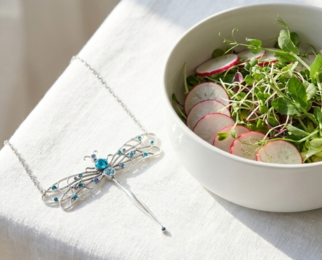 "Гелена" колье из коллекции "Парк Бабочек"