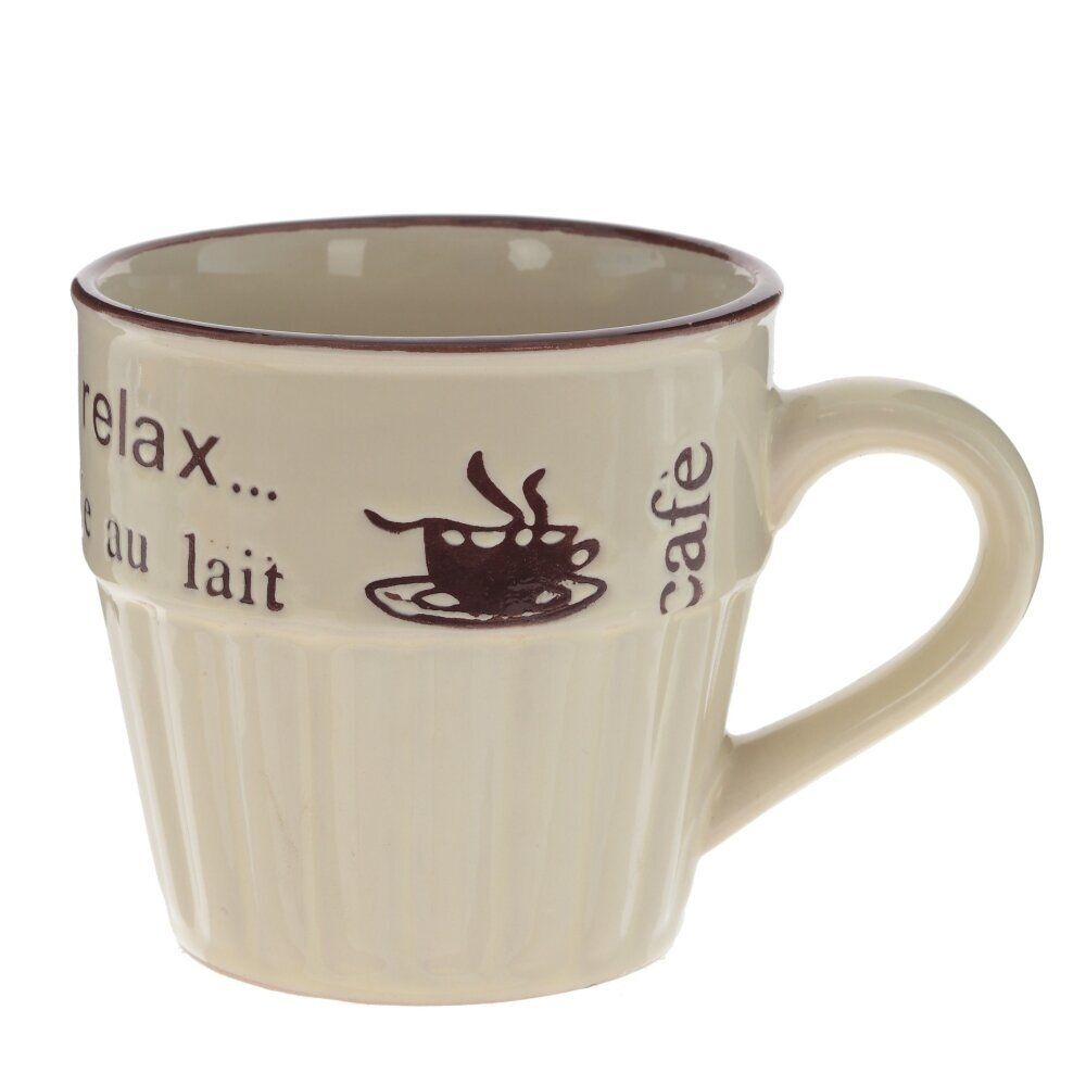 GAEM Кружка (кратность 6 шт), 400 мл, L13 W9,5 H9 см, 5в., (сорт 1,2)