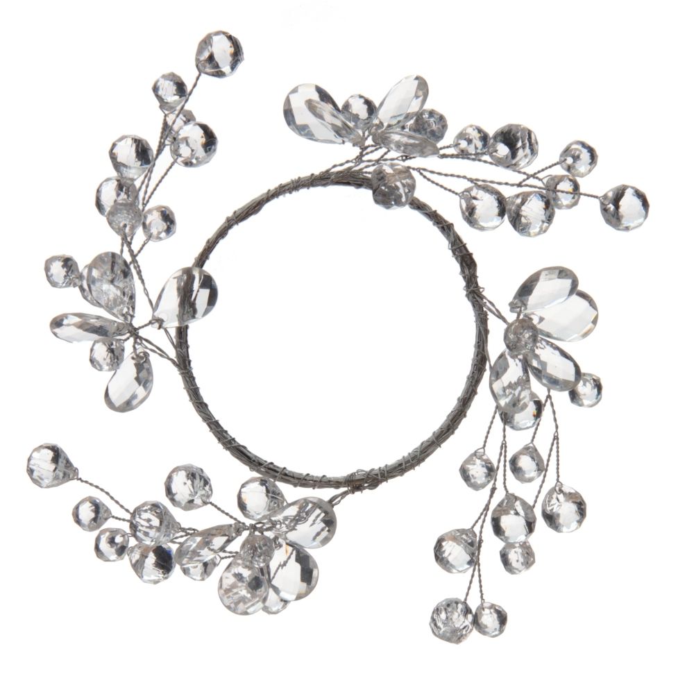 GAEM Декор для свечи "Венок", D кольца = 8см, L17 W13 H1,5 см