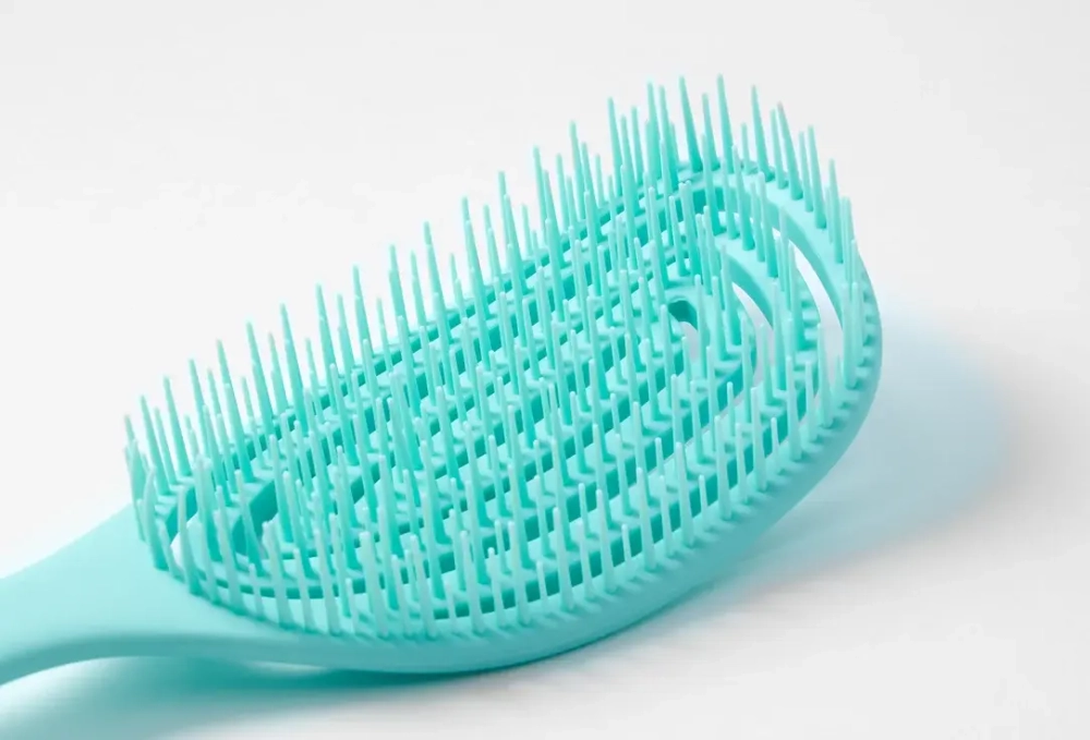 SOLOMEYA Расческа для сухих и влажных волос АРОМАТ ЖАСМИНА Solomeya Wet Detangler Brush Oval Jasmine (1 шт.)