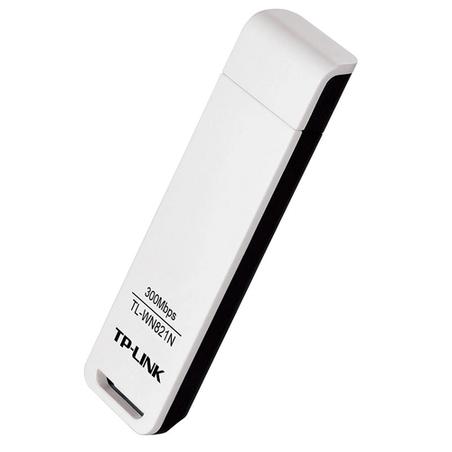 Сетевая карта TP-LINK, 802.11n, 300Mbps, MIMO, USB2.0 (TL-WN821N)