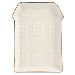 БЛЮДО СЕРВИРОВОЧНОЕ "ДОМИК" 19*14,5*1,8 СМ