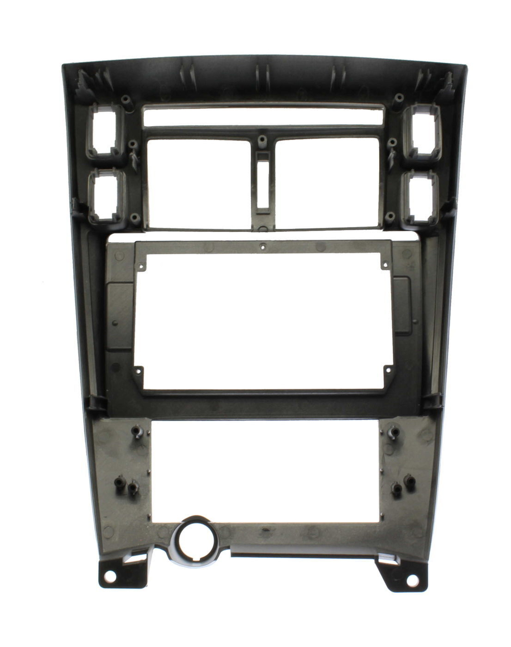 Комплект рамки с разъёмами 10" Hyundai Tucson 2004-2009 серебро - Car-Smart 3037S