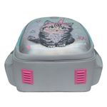 Ранец GRIZZLY анатомическая спинка, c брелоком, для девочек, "MAGIC CAT", 36х28х20 см, RAz-286-2/1