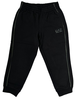 Штаны для мальчика теннисные EA7 Boy Train Visibility - black