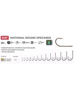 Крючки для рыбалки (одинарный) VMC National Round Specimen 9287 BZ