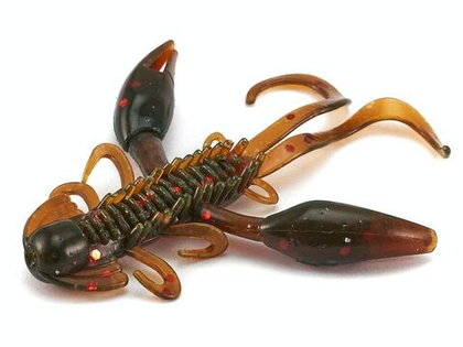 Твистеры съедобные Lucky John Pro Series ROCK CRAW 2.8" (72мм/6шт)