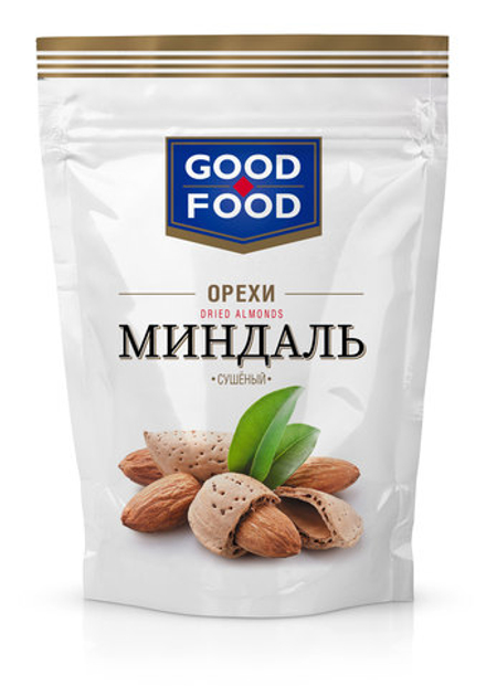 GOOD FOOD Миндаль сушеный 130 г