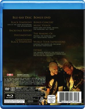 Within Temptation & The Metropole Orchestra / Black Symphony (Blu-ray+DVD)