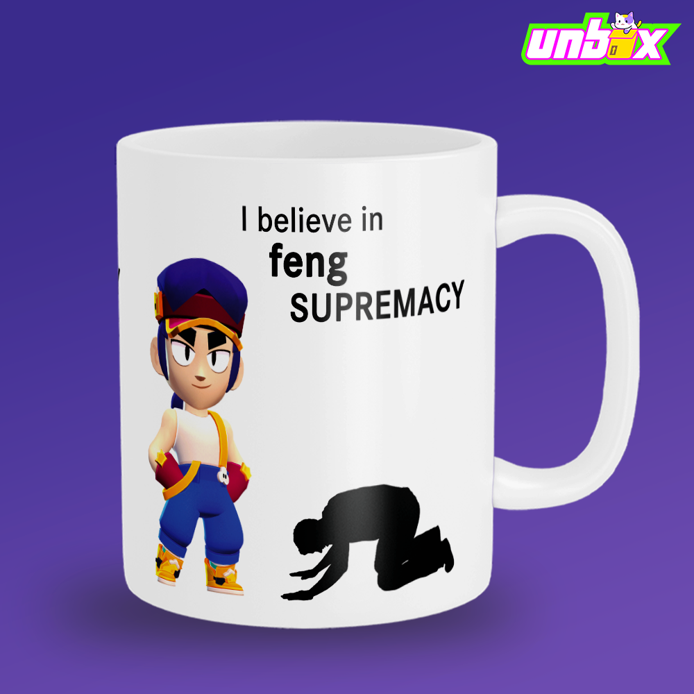 Кружка Fang supremacy Фэнг Бравл Старс Brawl Stars