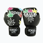 Боксёрские перчатки YOKKAO Khalifa Kush Boxing black