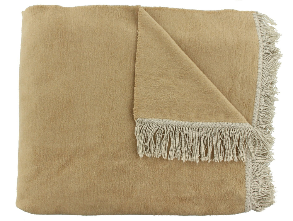 Плед 150x200 Claudi Paulos Gold коричневый