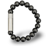 Браслет с пробойником для сигар SOLO STEEL Оникс 10 mm