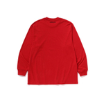 A Bathing Ape College Relaxed Fit L S Tee