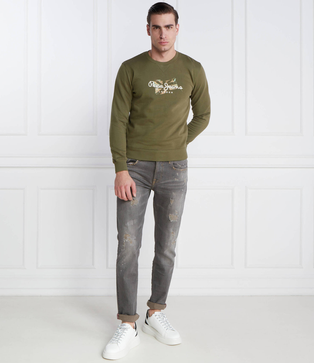 Худи ROSWELL Pepe Jeans London - хаки(PM582571)