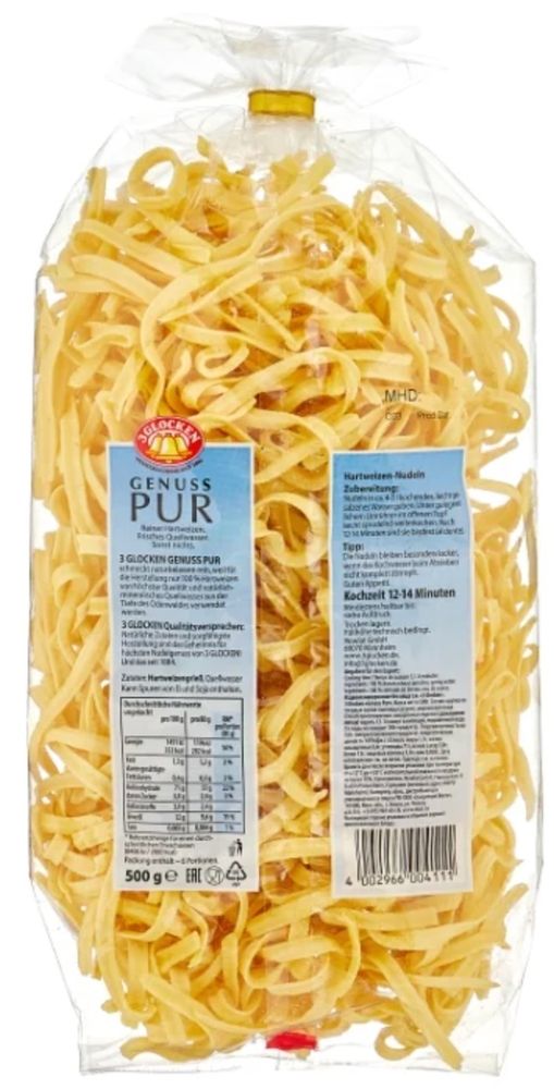 3 Glocken Лапша Genuss Pur Spätzle, 500 г